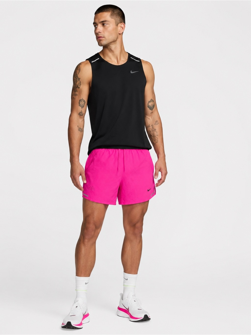 Nike Running Division Dri-FIT Pink Running Shorts XL NWT